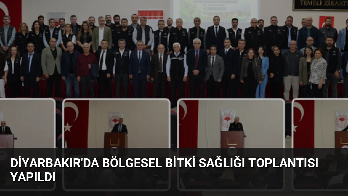 Diyarbakır’da Bölgesel Bitki Sağlığı Toplantısı Yapıldı