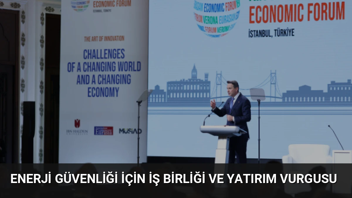 Enerji Güvenliği İçin İş Birliği ve Yatırım Vurgusu