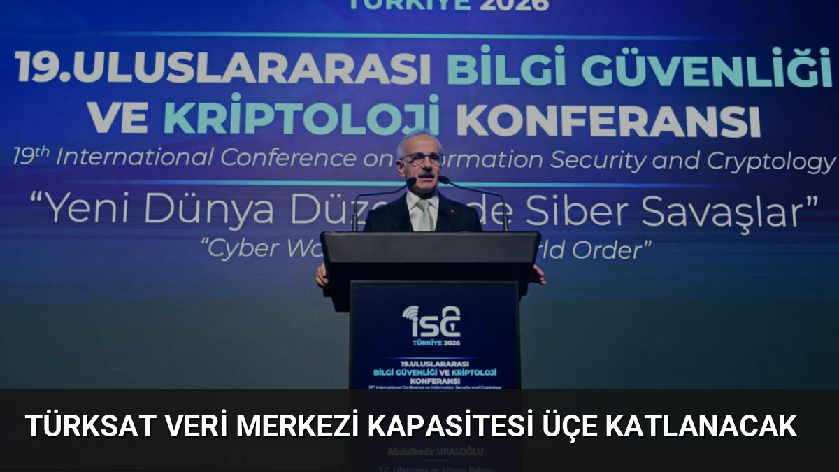 TÜRKSAT Veri Merkezi Kapasitesi Üçe Katlanacak